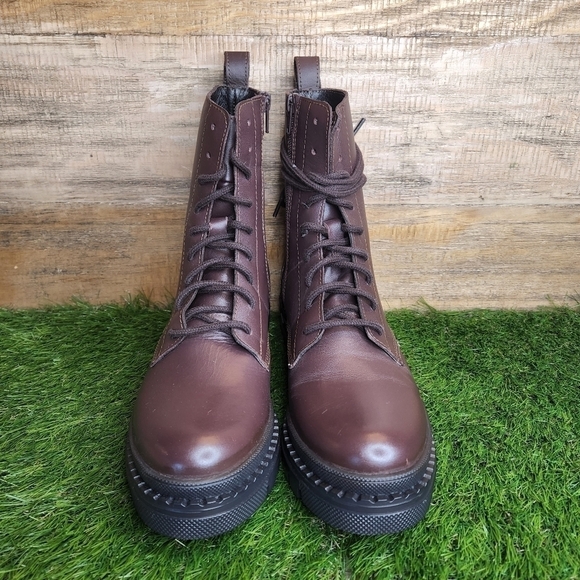New Steve Madden Jasimyn Combat Boots - Picture 6 of 10